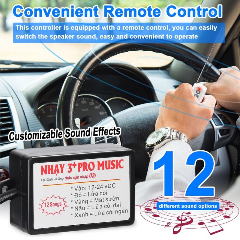 Car Amplifier Tuner Controller - Car Sound Tuner Speaker Controller