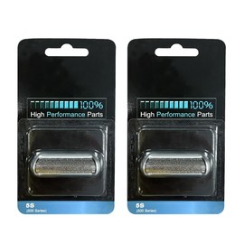 5s Foil Replacement Head Shaver Replacement Parts Compatible with Braun 5S Cruzer PocketGo Foil and Frame M30 M60 M90 P50 P60 P70 P90 Shavers(2 Count)
