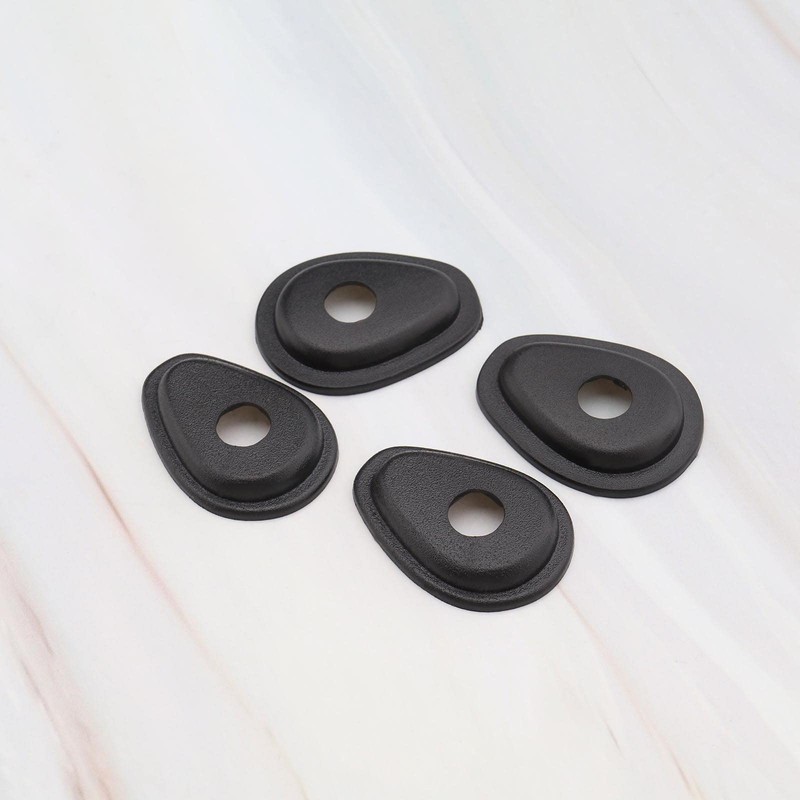 2 Sets Motorcycle Indicator Adapter Plates Compatible with Yamaha MT07