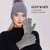 Mayoii Mens Winter Gloves,Womens Thermal Warm Knit Touchscreen Gloves with