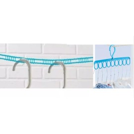 Beterwere Practi Tendedero ( 5 Metros) Y Gancho Fácil Secado