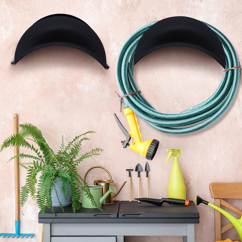 Thyle 6 Pcs Garden Hose Holder Heavy Duty Water Hose