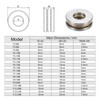 sourcing map F6-14M Thrust Ball Bearing 6mm x 14mm x