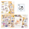 40 Stickers Gato Papeleria Bonita Cat Scrapbook Decoracion