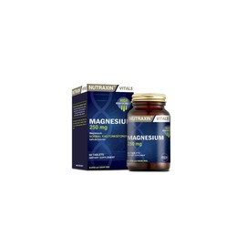 Nutraxin Vitals Magnesium 250 mg 60 Tablet Takviye Edici Gıda