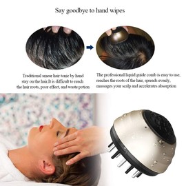 Oradrem - Peine aplicador para el tratamiento del cuero cabelludo, cepillo aplicador de tratamiento del cuero cabelludo, cepillo para adelgazar el cabello y la pérdida de cabello, aplicar a varias marcas de aceite de suero de crecimiento del cabello (dor
