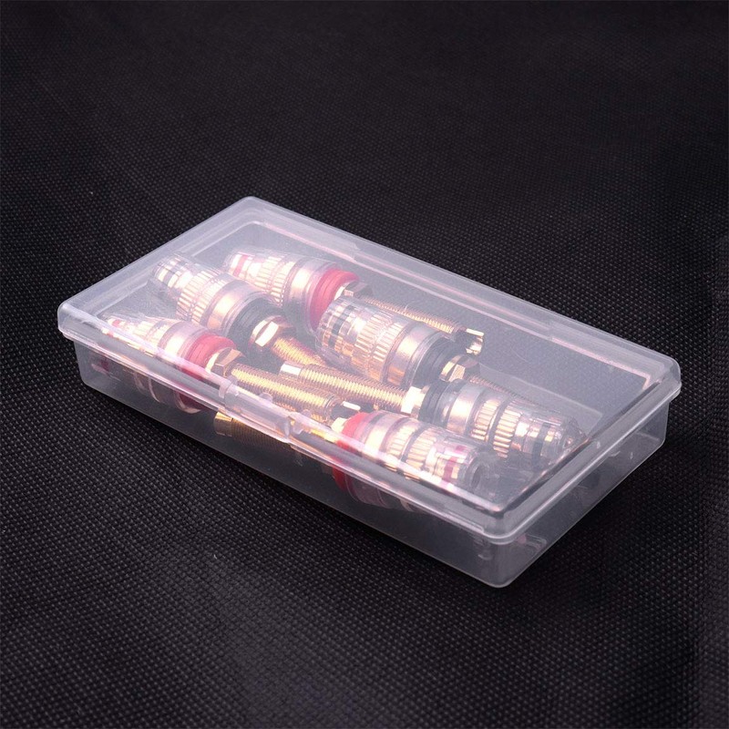 Atoplee Long Speaker Terminal Binding for Amplifier Terminal Plugs (6