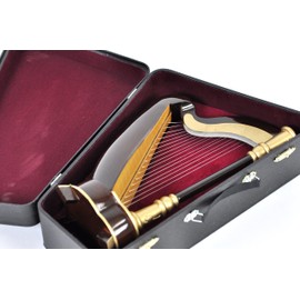 Sunrise Sound House Miniature Musical Instrument Harp, 9.4 inches (24 cm)
