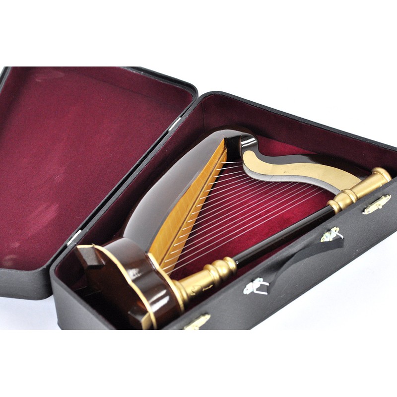 Sunrise Sound House Miniature Musical Instrument Harp, 9.4 inches (24