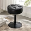 LUE BONA Adjustable Vanity Stool, 360 Swivel Chair for Makeup