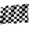 Flag / Flag Racing Chequered Flag / START Goal Hissflagge