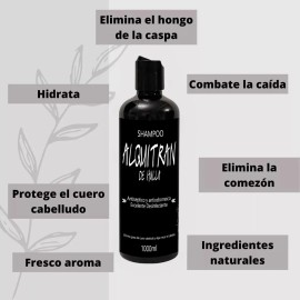 Shampoo Alquitrn D Hulla Control Psoriasis Caspa 1 Litro 