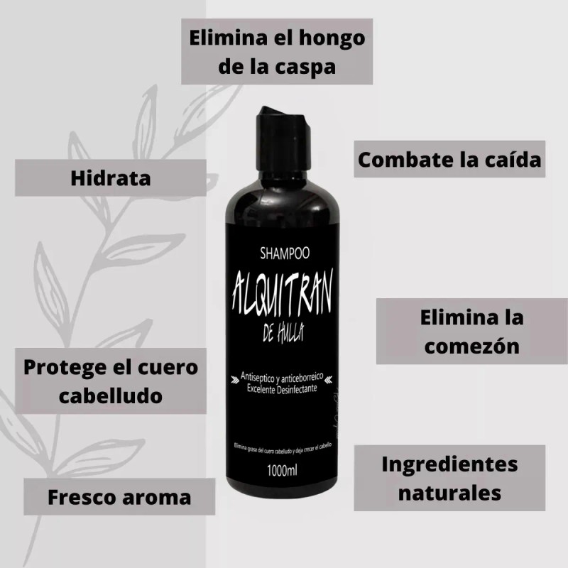 Shampoo Alquitrn D Hulla Control Psoriasis Caspa 1 Litro