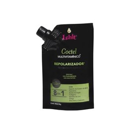 Lehit - Coctel 8 En 1 Multivitaminico Repolarizador Tratamiento Capilar Cuidado Para El Cabello Alimento Y Nutricion Reparacion Total Anticaida - Repolarizer Treatment Cocktail (3 Ounces)