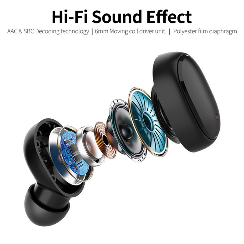 Wireless BT 5.3 Earbuds In Ear Sports Earbuds Lightweight Earphone