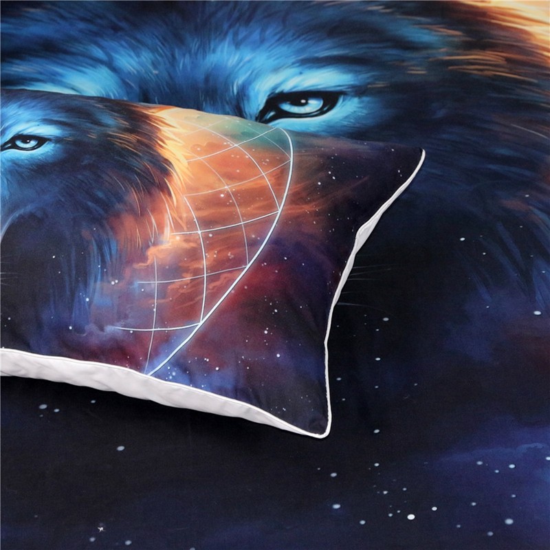 3pcs/set 3D Print Dream Catcher Moon Pattern Duvet Cover Pillow