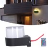 Outdoor Wall Sconce 5W RGB Remote Control LED Waterproof Wall