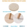 Furnigear Felt Furniture Pads for Hardwood Floors - Self Adhesive