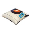 ZYLITHO Gramophone Records Throw Pillow Covers Old Audio Cassettes Square