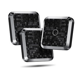 Smart Tag Schlüssel Tracker Kompatibel mit Apple Wo ist? APP (nur iOS), SmartFinder für Koffer/Rucksäcke/Pässe, IP67 Wasserdicht, Lauter Signalton, Gepäckfinder, Schlüsselfinder, 3er Pack