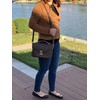 Adjustable Bag Strap for LV Designer Trendy Handbags (Brown)