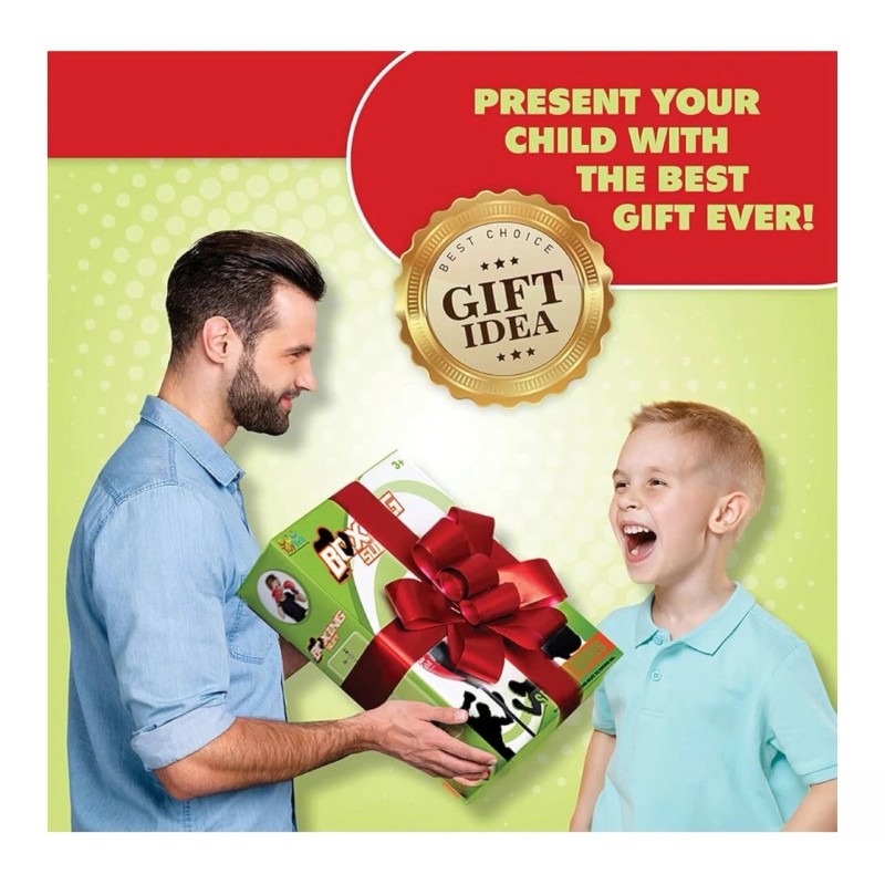 ToyVelt Punching Bag for Kids and Boxing Equipment, Boxing Gloves