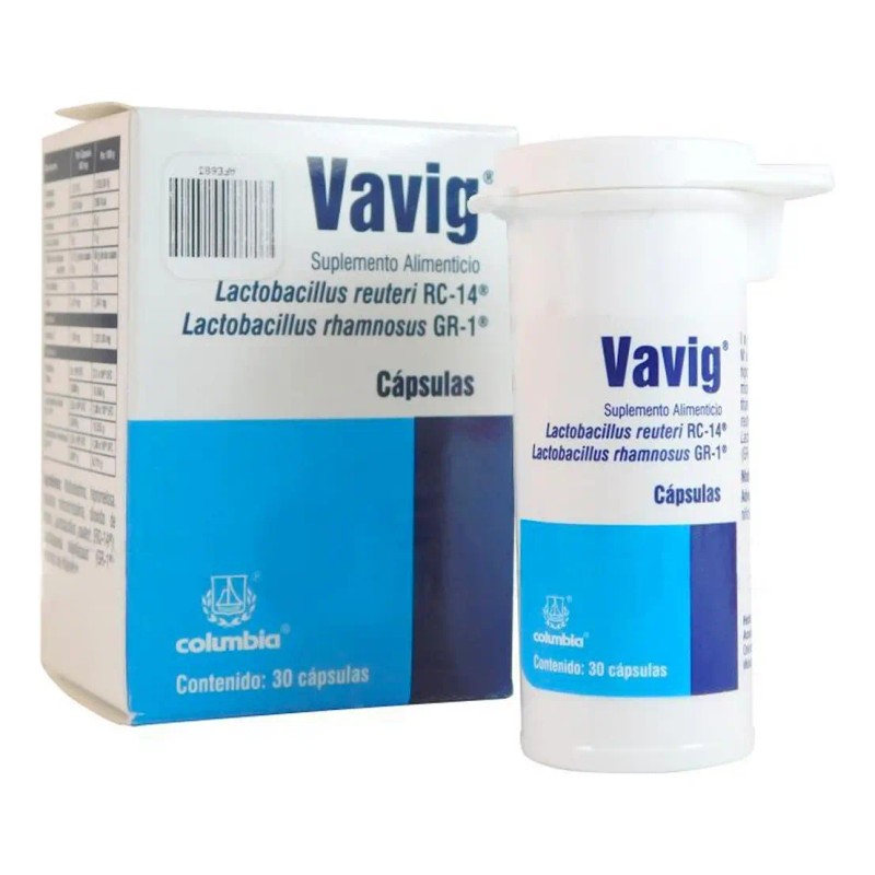 Vavig Caja Frasco Cápsulas