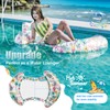 Pool Floats for Adults - Inflatable Pool Lounger Floating Water