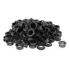 uxcell 100pcs 25mm Mounted Dia Snap in Wire Bushing Grommet