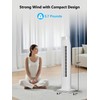 Uthfy 31" Electric Tower Fan That Blow Cold Air, Quiet