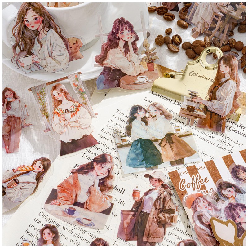 Collage Material Seal Assortment Design Paper (Roman)