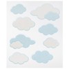 Cloud Glitter Stickers for Journaling, Cardmaking, Arts and Crafts -