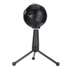 Snowball Microphone USB Inbuilt Audio Card Adjustable Angle Detachable Holder