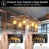 Leools Vintage LED Edison Bulb Dimmable 15W,Equivalent 120W, Antique Style