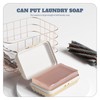 Bailinks Soap Dish with Draining Tray, Waterproof Soap Box for