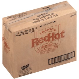 Frank's RedHot Stingin' Honey Garlic Sauce, 1 gal (Pack of 2) - Two Gallon Bulk Containers of Stingin' Honey Garlic Sauce for Entrees, Sides, Veggies, Wings, Bar Bites, and Dipping Sauces
