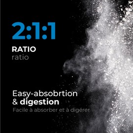 Biogenique BCAA Powder - 7G BCAA 2:1:1 - Reduced Fatigue, Increased Strength, Muscle Growth & Recovery Support - Pre Workout & Post Workout - 226G Powder Fruit punch flavor - Made in Canada, Non-GMO, Vegan