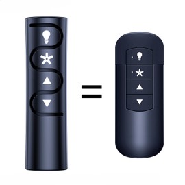 ZWP 99198 Replacement Remote Control Compatible for Casablanca Hunter Handheld Ceiling Fan 99198 K6266 4-Speed