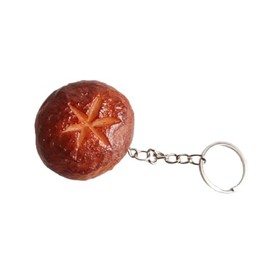 Yecomsy Imitation Food Keychains - Fried Chicken Leg, Shrimp, Mushroom, Nuggets, Chicken Wing