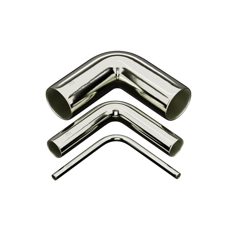 38mm (1.5 Inch) OD Stainless Steel 304 Pipe Fitting Long