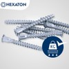 HEXATON Confirmat Screws 5 x 50 mm - Countersunk Hex