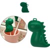 Funda protectora de silicona con forma de dinosaurio de dibujos