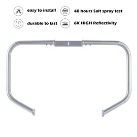 Kinglemc Crash Bar Engine Guard Highway Bar for Honda VTX1800 VT1800C VTX1800F 2002-2008