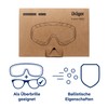 Dräger X-pect 4900 Anti-fog and Dust Protection Glasses for Construction