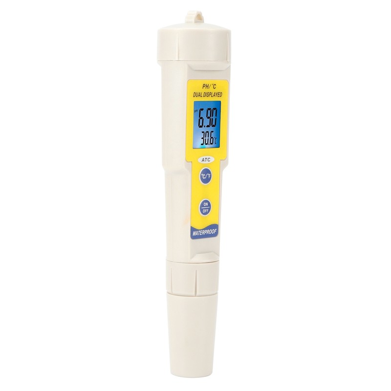 PH Meter Autocorrection Water Quality Tester Portable Waterproof Aquarium Detection