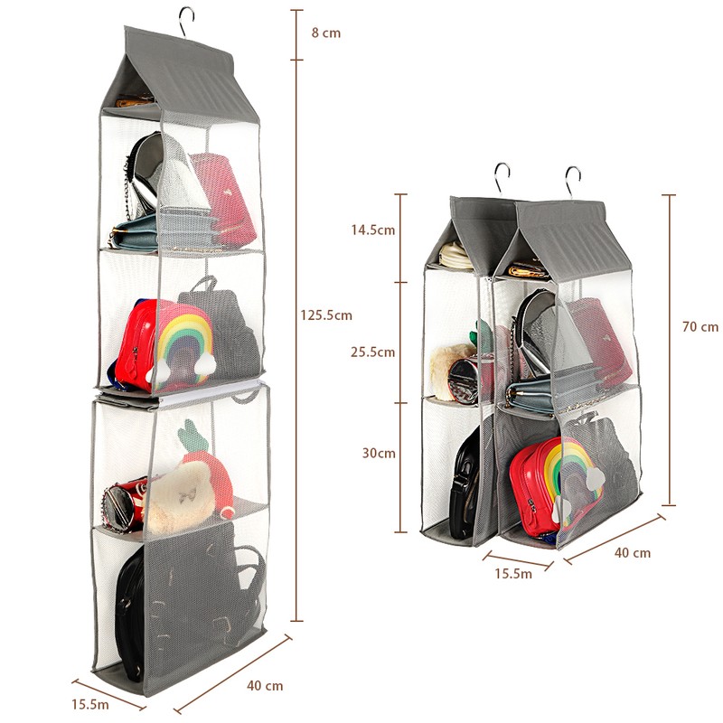Storage Bag Organizer Hanging Bags Storage Closet for Bags Storage