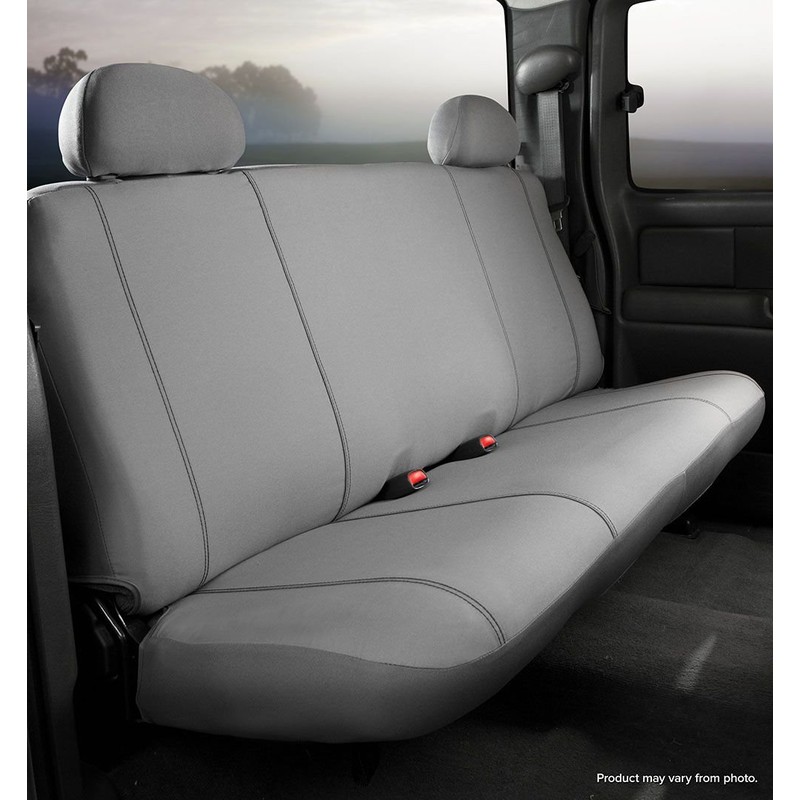 FIA SP84 GRAY Universal Fit Truck Bench Seat Cover (Gray)