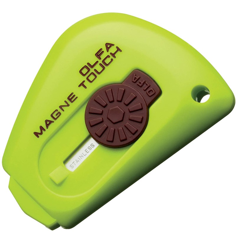 OLFA 95B2 Magnetic Touch (2 Covers) (White/Lime Green)
