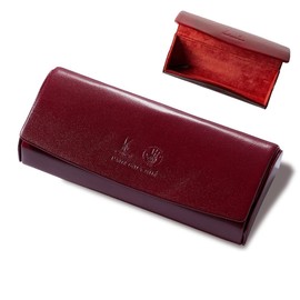 ORICE Eyeglass Case with Free Custom Engraving, Italian ORICE Leather, Made in Italy with ORICE Leather, Eyeglass Case for Men and Women