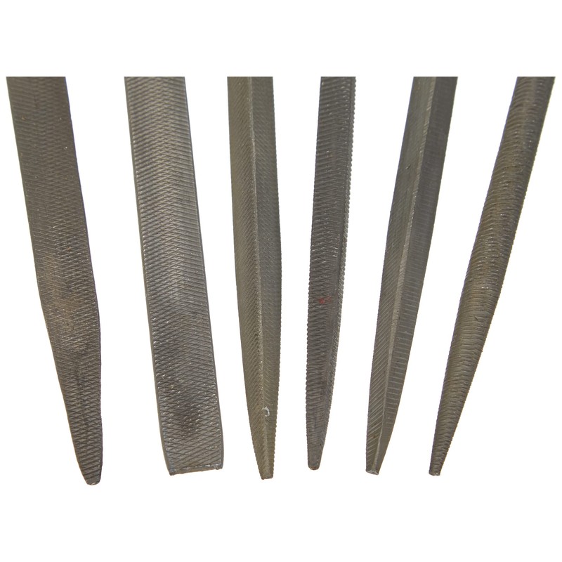 RAYHER - 2723800 File Set with Wooden Handles 6 Sorts